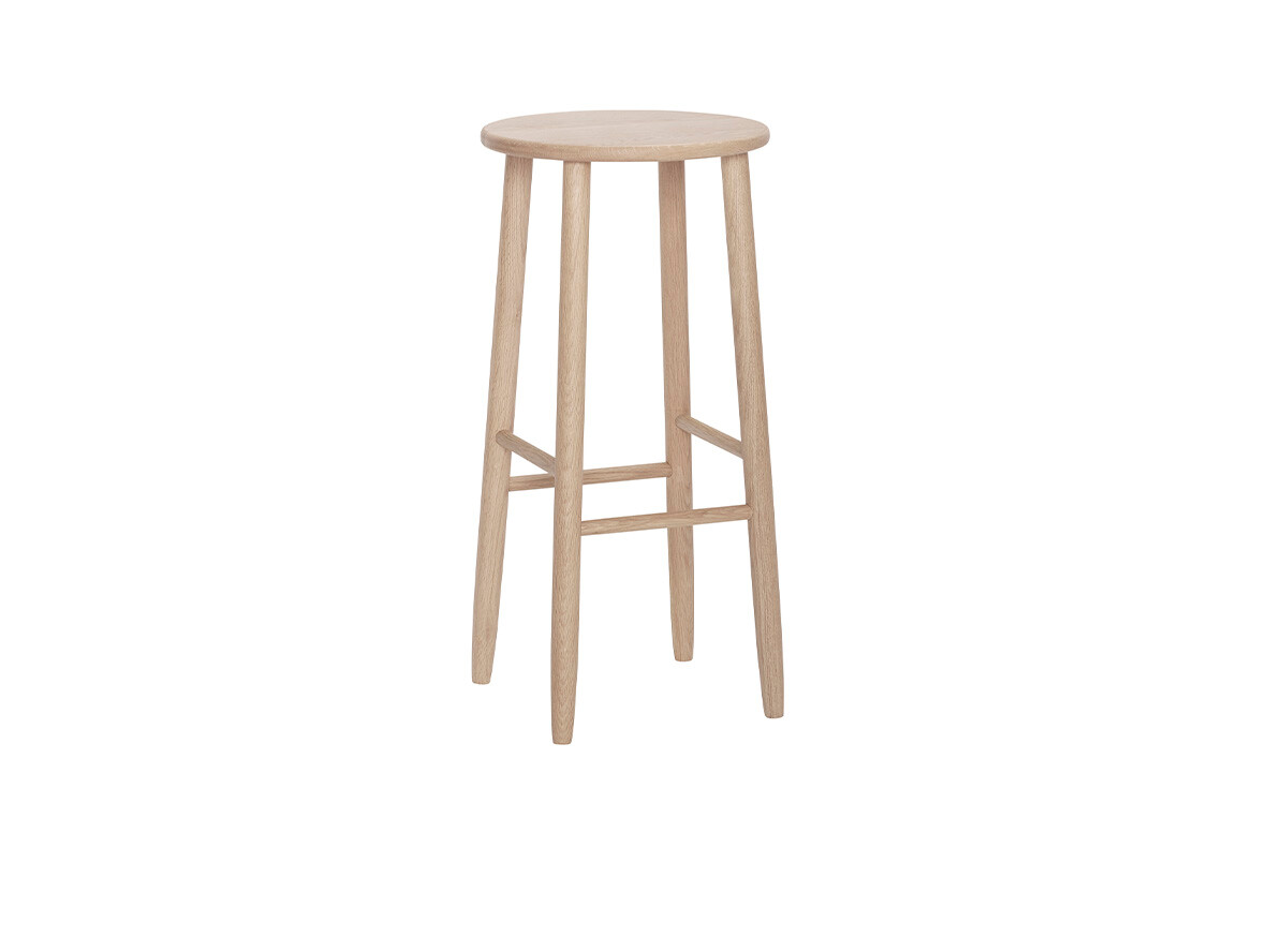 Hübsch – Acorn Barstool Nature Hübsch