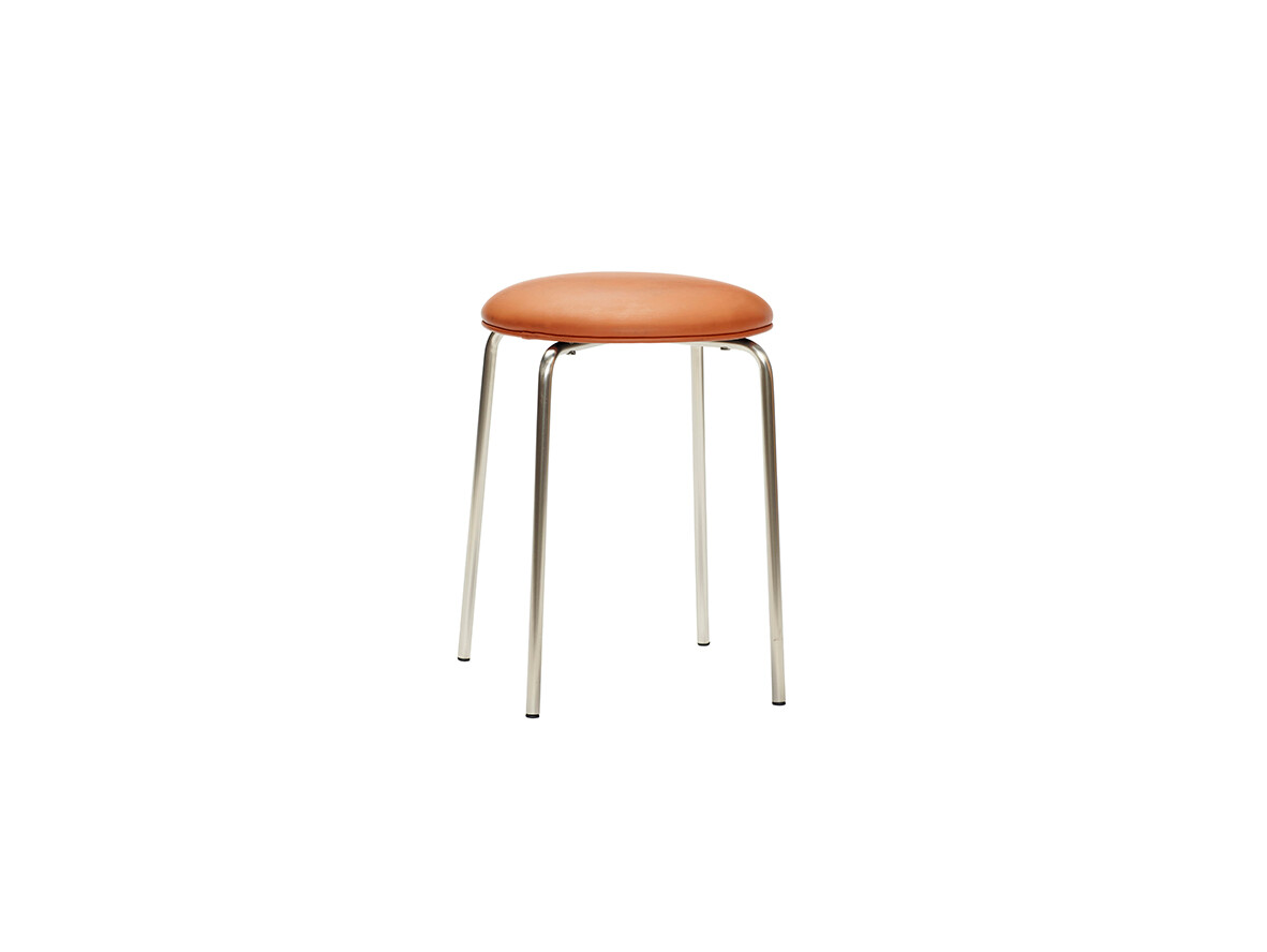 Hübsch – Stack Stool Brown/Nickel Hübsch