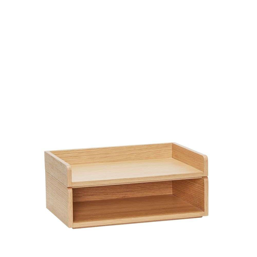 Hübsch – Afour Tray 2 pcs. Natural