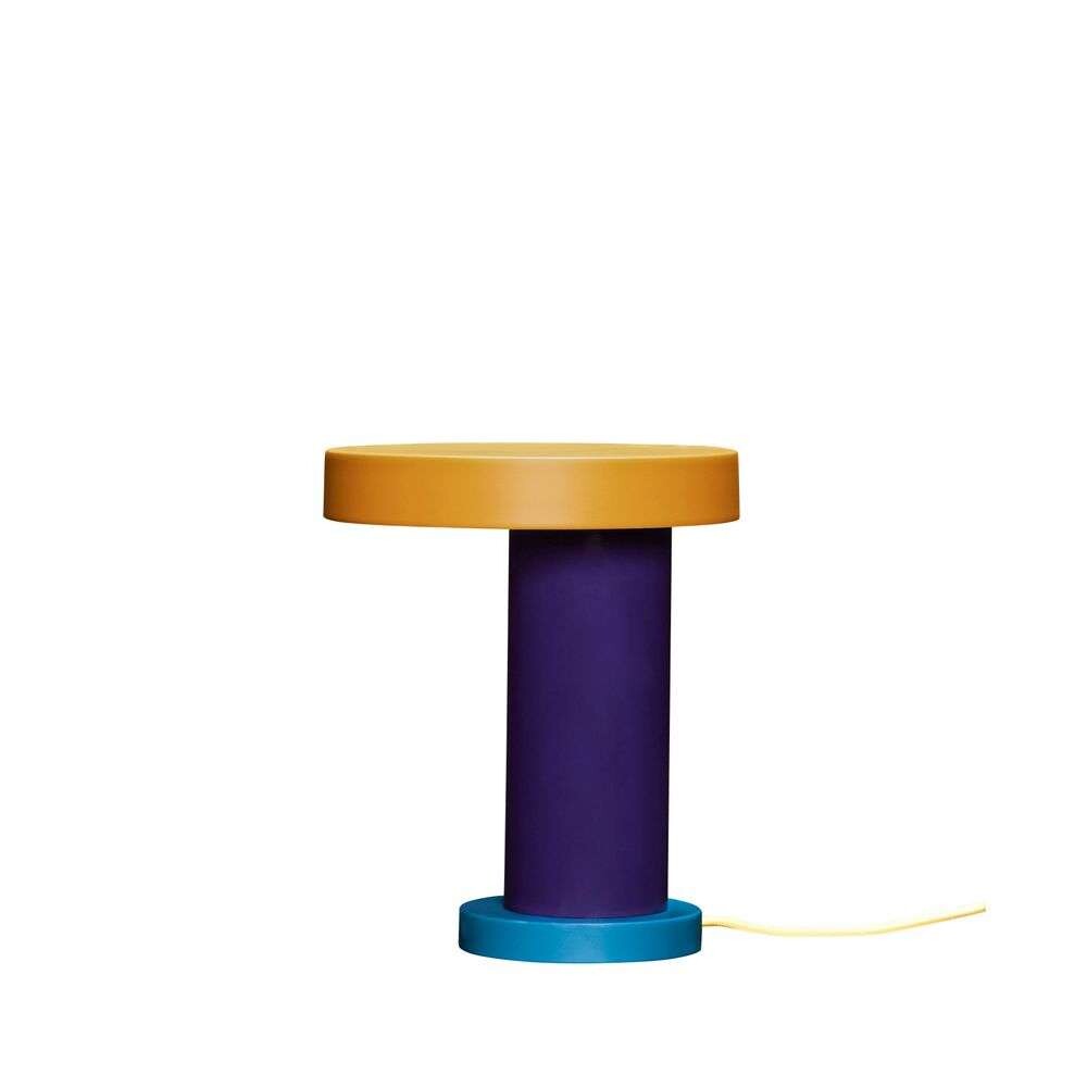 Hübsch - Magic Bordlampe Purple/Petrol/Orange/Yellow