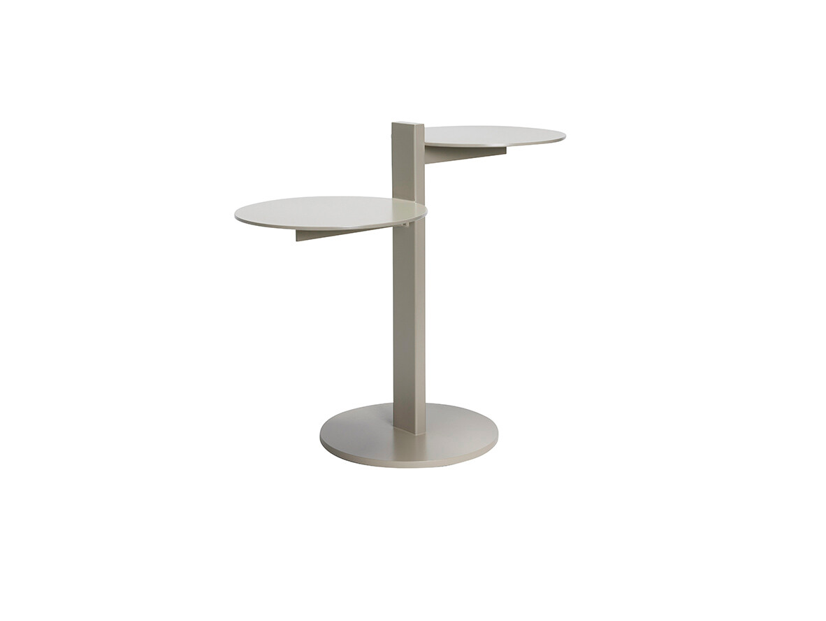 Hübsch – Platform Side Table Sand Hübsch