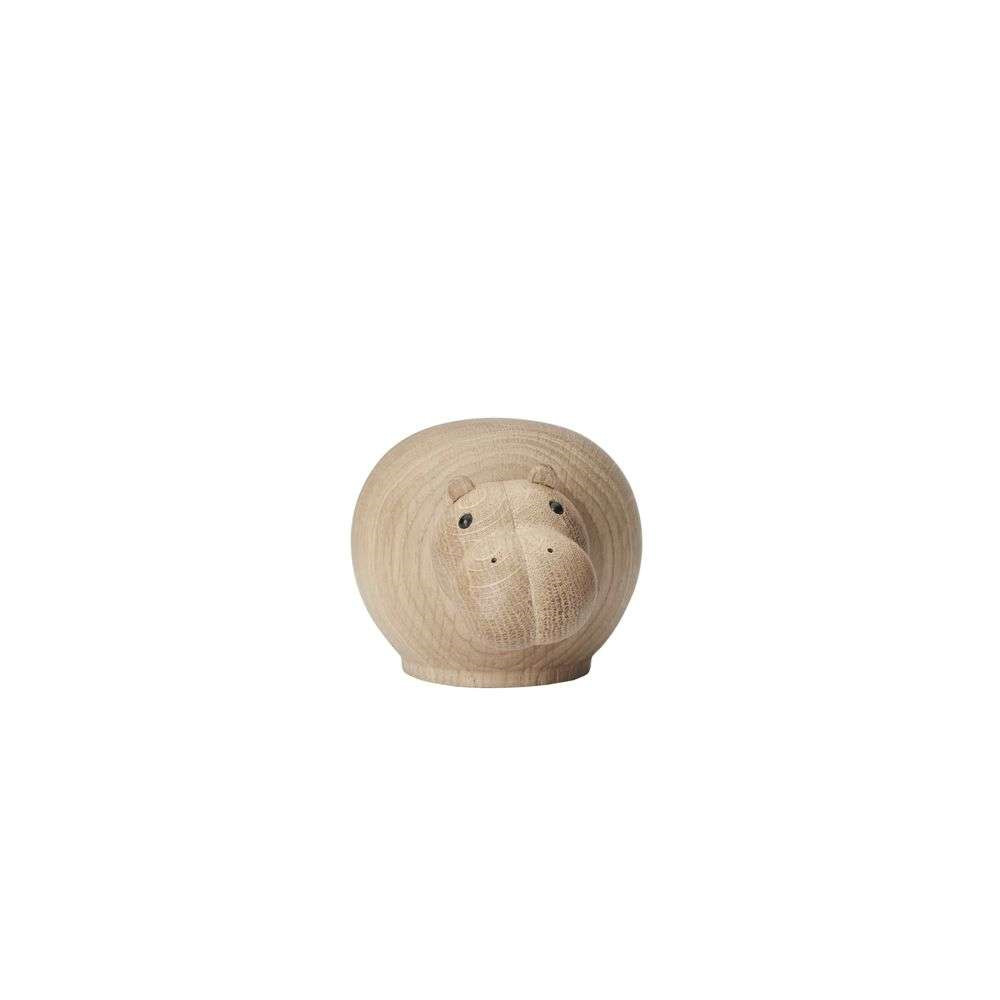 Woud Hibo Hippopotamus Small Oak