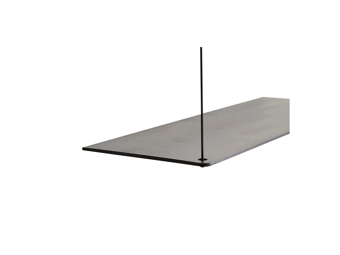 Woud – Stedge Add-on Shelf L80 Black