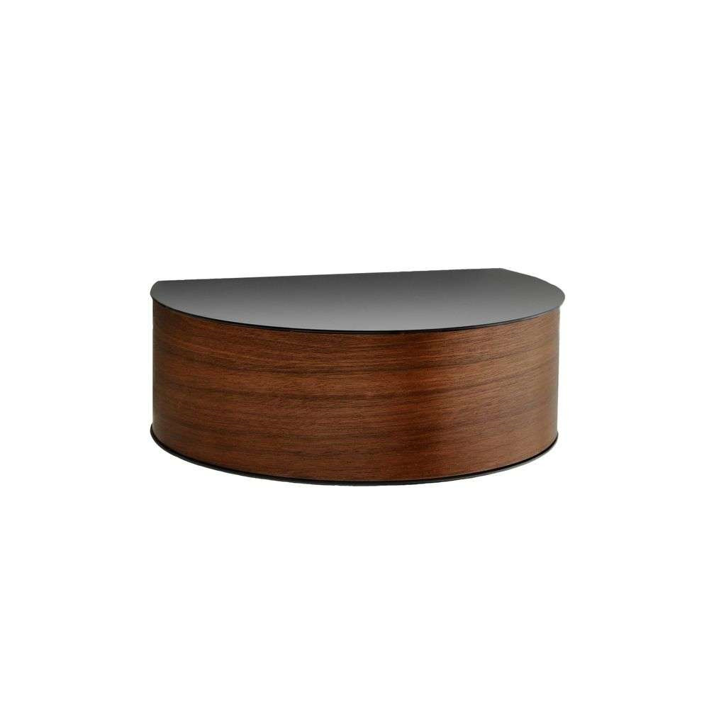 Woud – Wallie Wall Drawer Walnut/Black