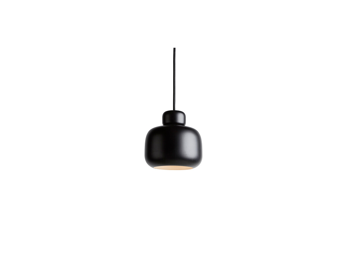 Woud – Stone Taklampa Small Black