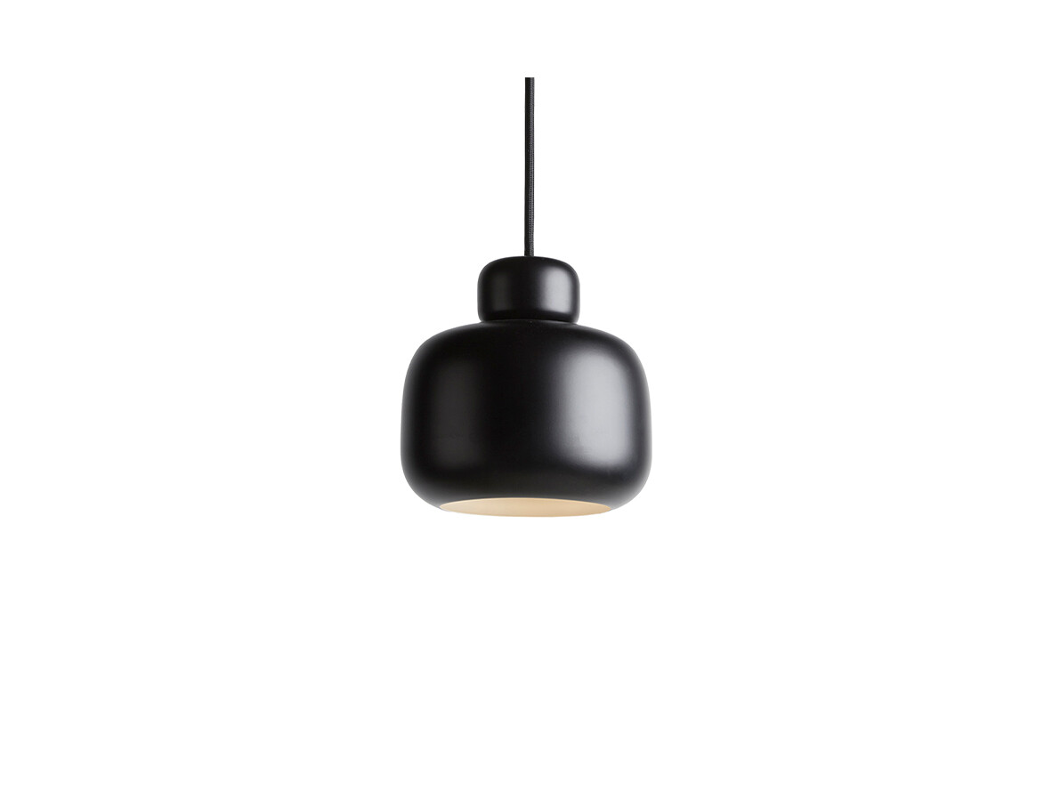 Woud – Stone Taklampa Large Black