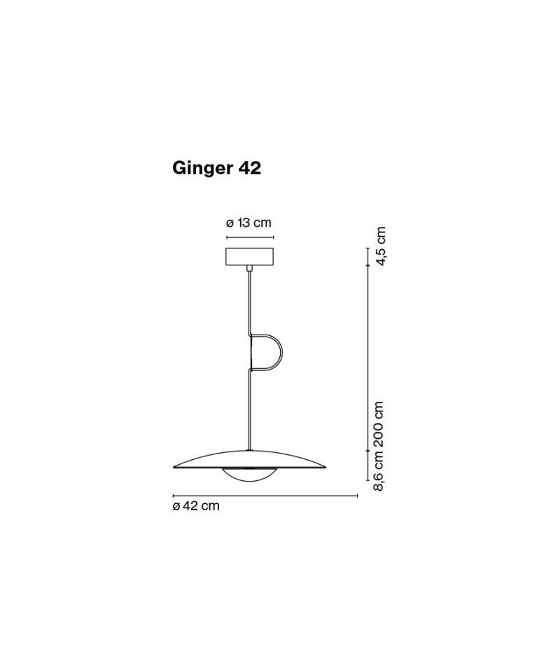 Ginger 42 Pendel Oak Marset