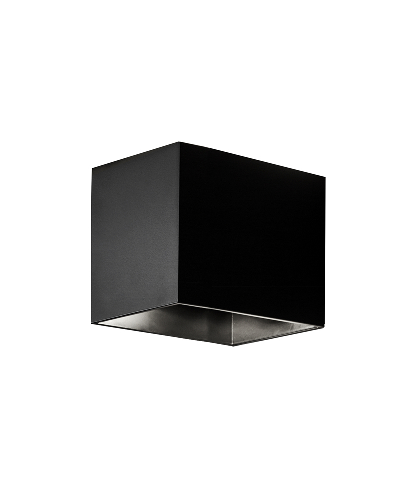 Aros Design Copenhagen Square Plus Udendørs Væglampe Sort Aros Design