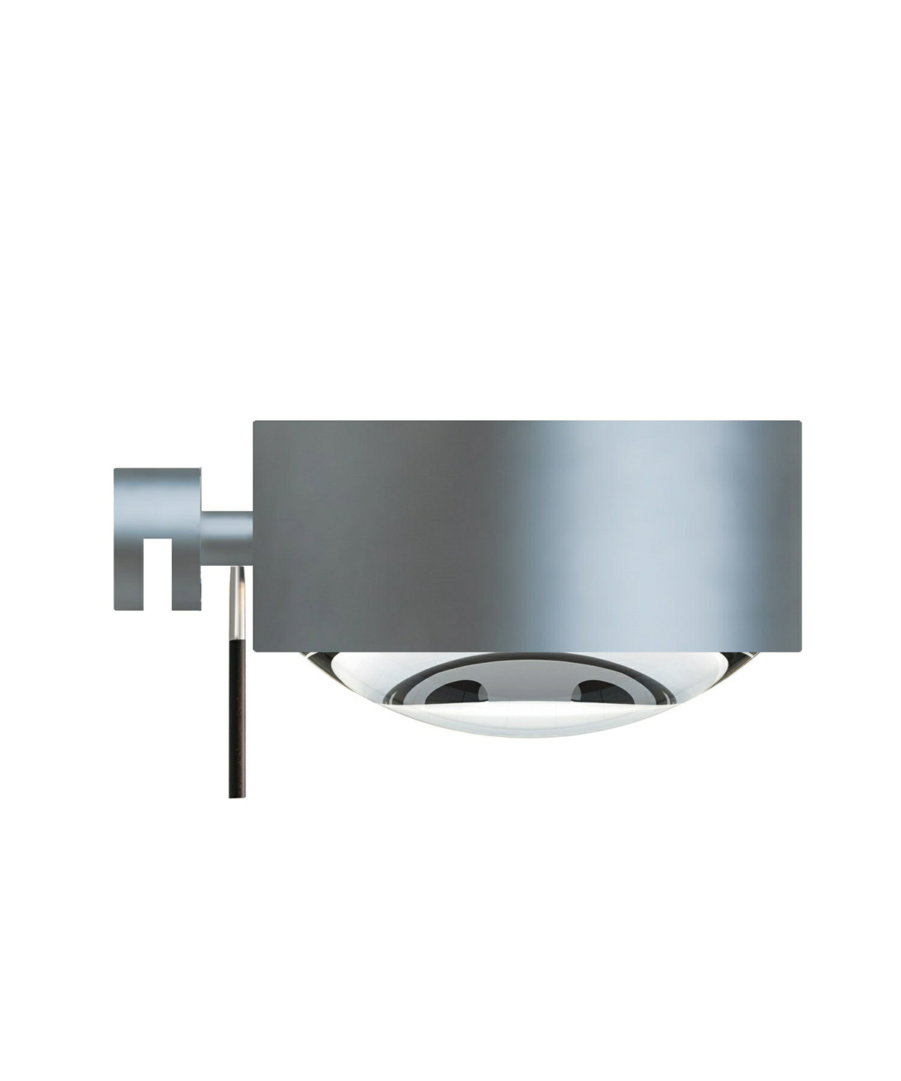 Puk Maxx Væglampe Halogen Lens + Glass Mat Krom