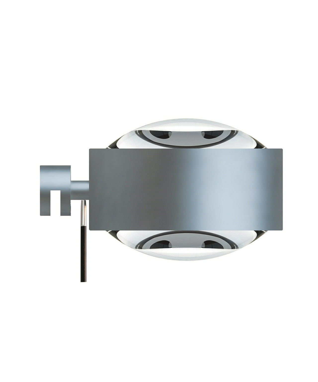 Puk Maxx Væglampe Halogen Lens + Lens Mat Krom
