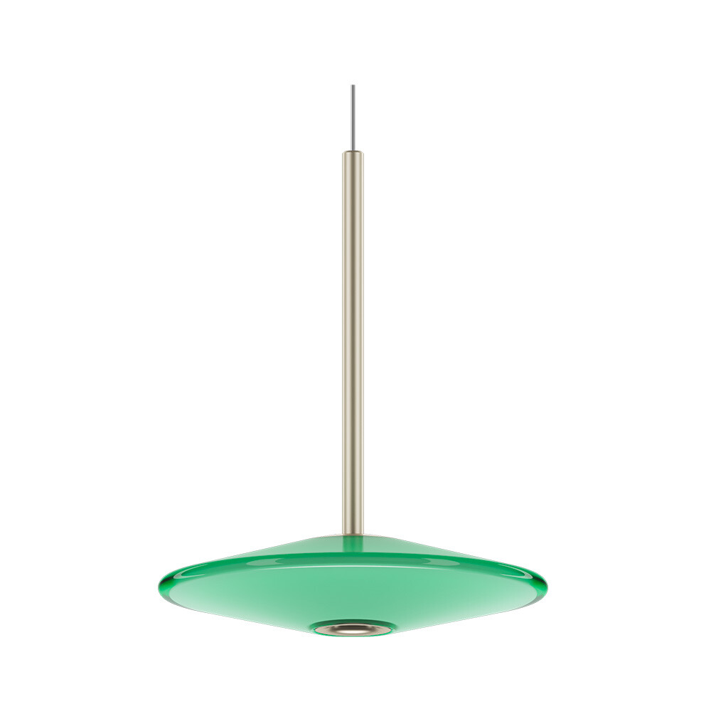 Loom Design - Solene Pendant Green