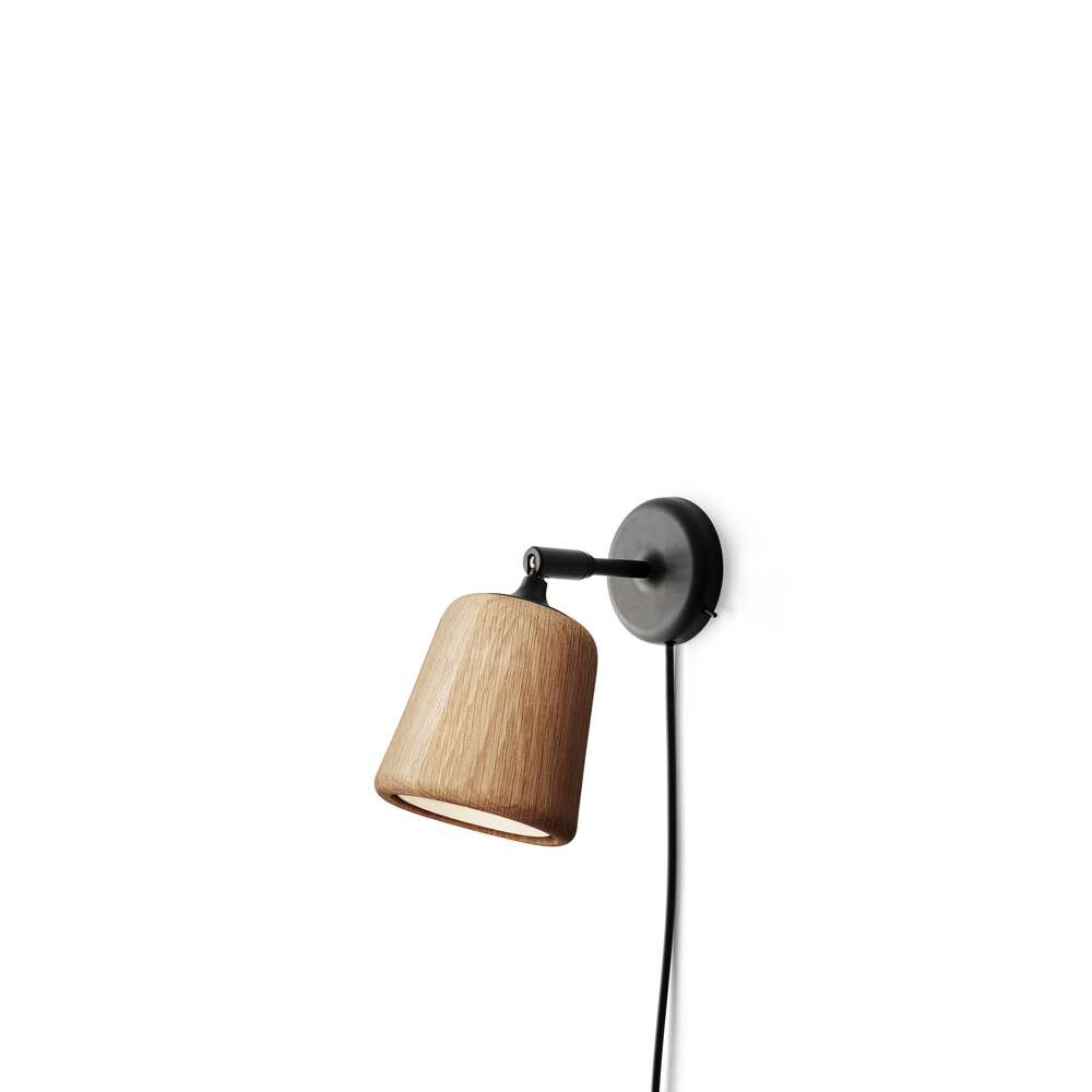 New Works – Material Vägglampa Natural Oak New Works