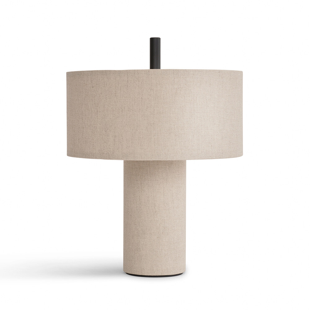 New Works - Margin Portable Table Lamp Beige Canvas
