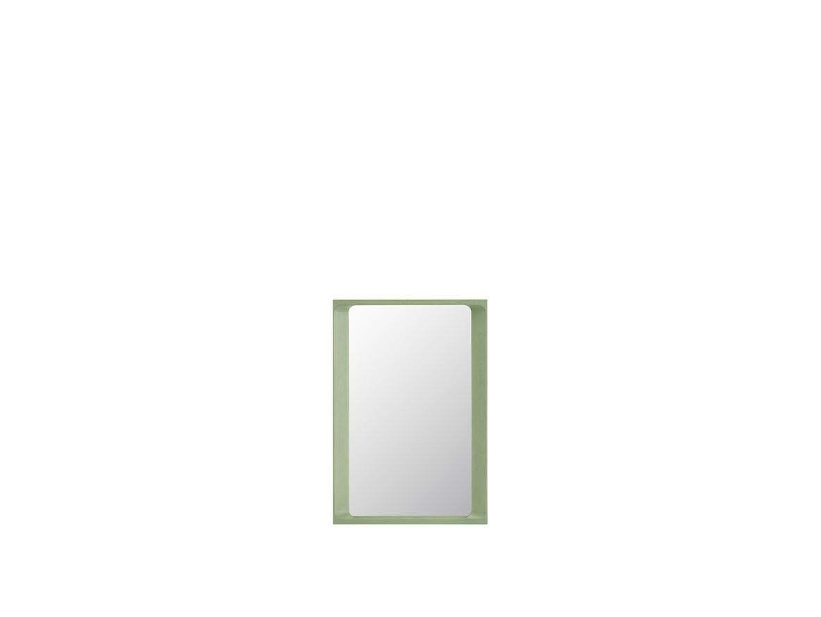 Muuto – Arced Mirror 80×55 Light Green Muuto