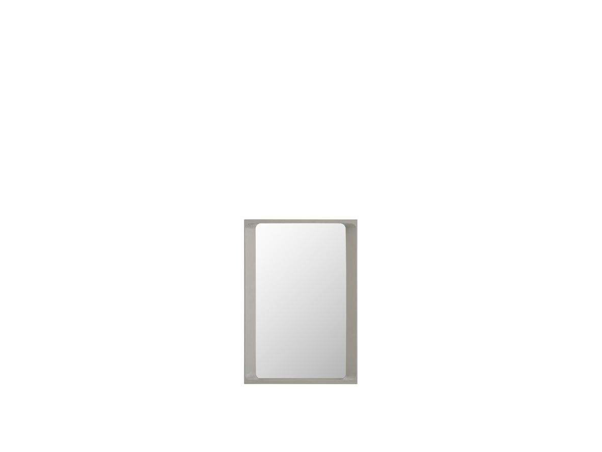 Muuto – Arced Mirror 80×55 Light Grey