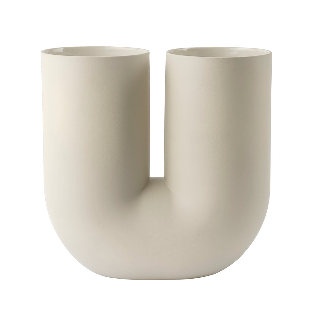 Muuto – Kink Vase H36 Sand