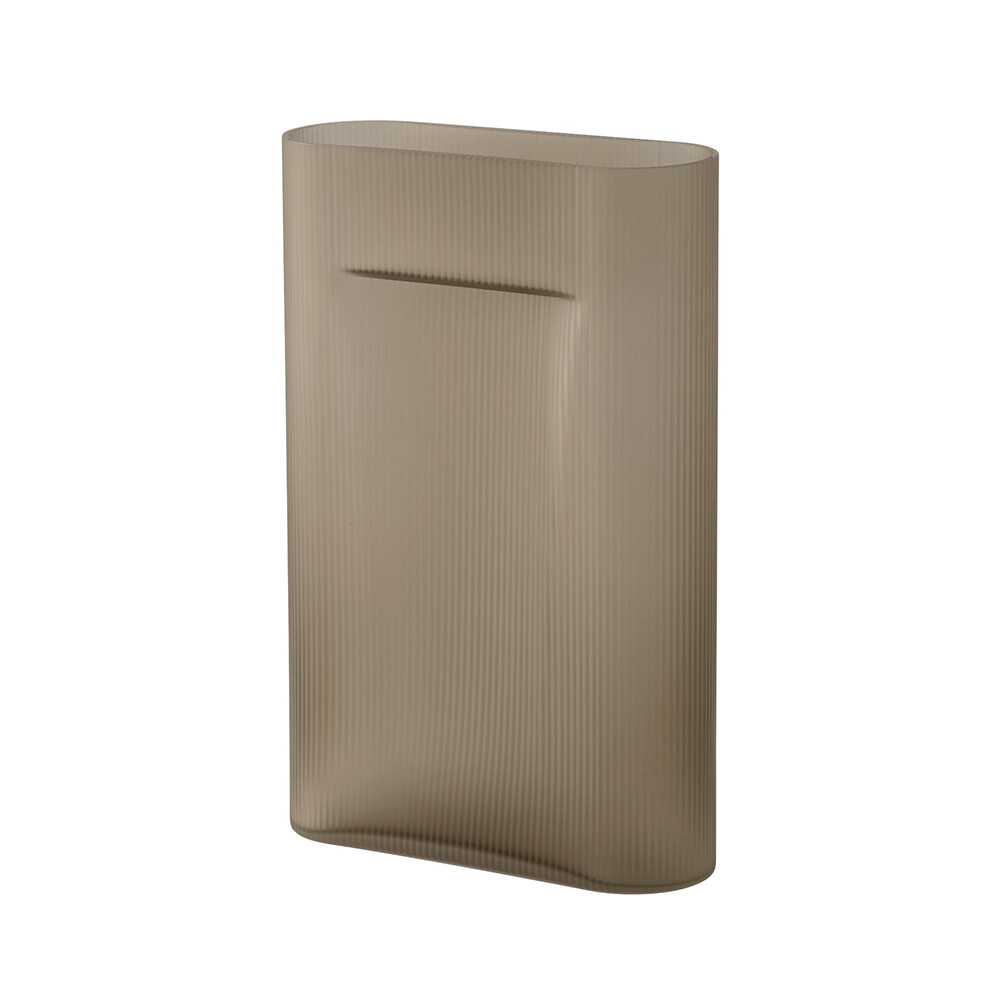 Muuto – Ridge Vase H48,5 Taupe