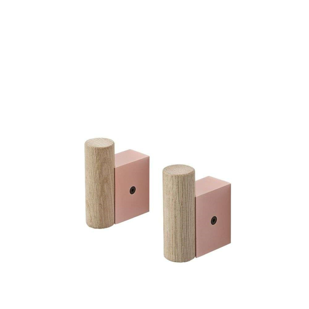 Muuto Attach Coat Hook Oak/Rose