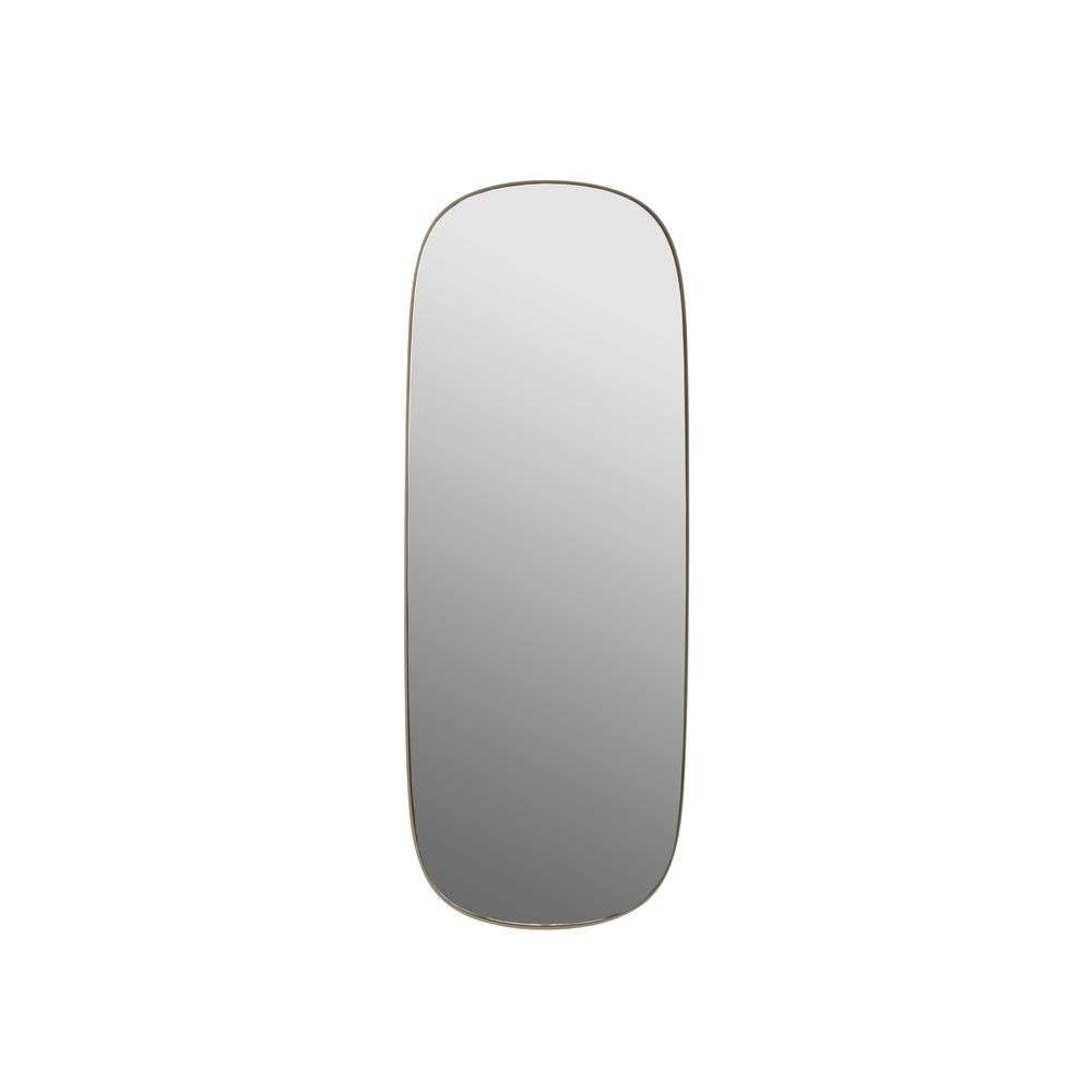 Muuto Framed Mirror Large Taupe/Clear