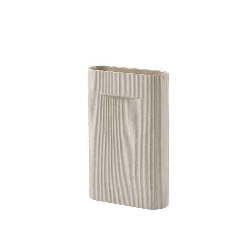 Muuto – Ridge Vase H48,5 Beige