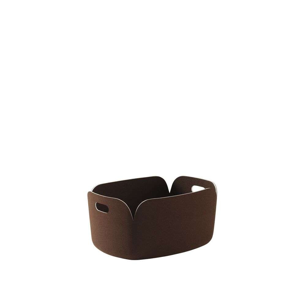 Muuto – Restore Basket Dark Brown