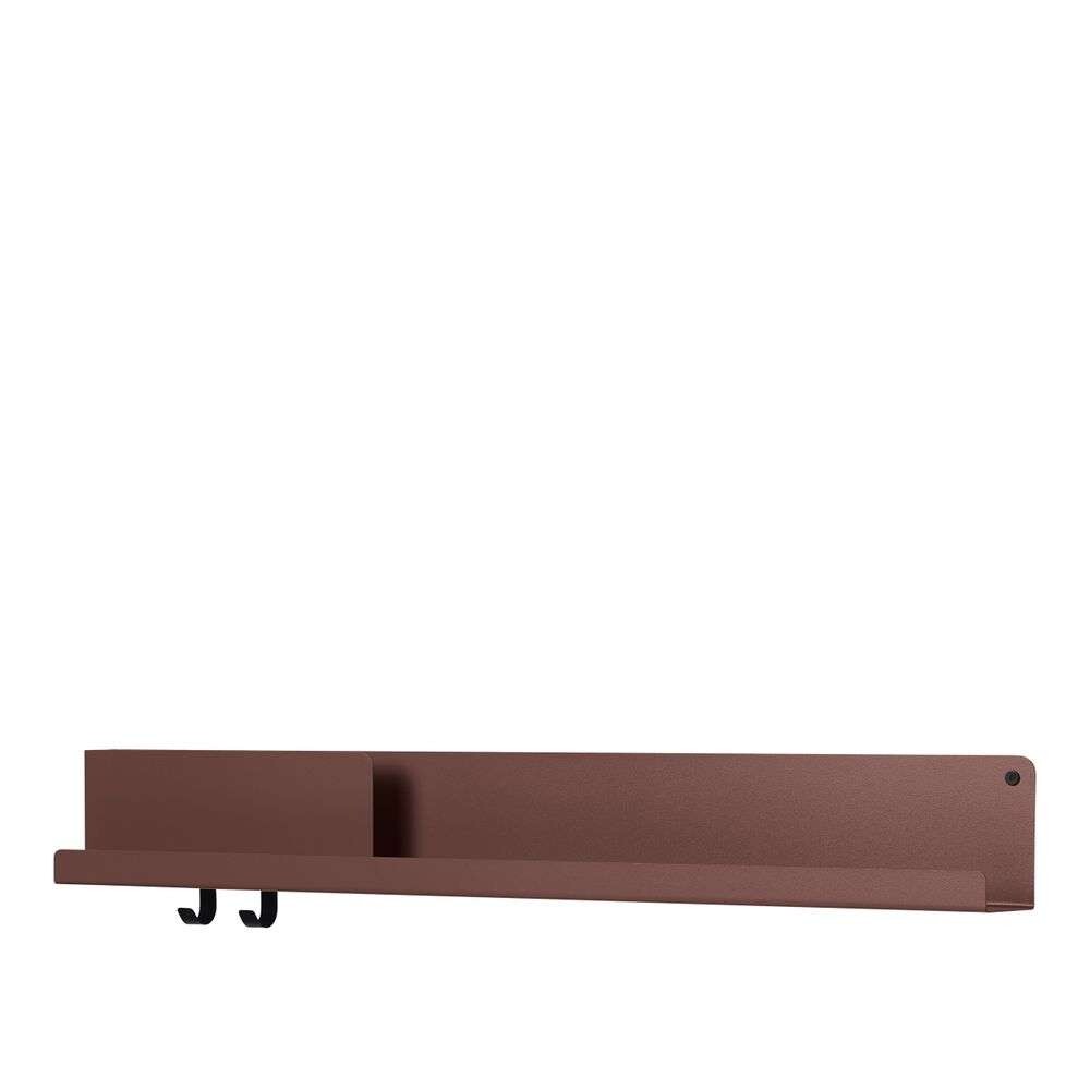 Muuto – Folded Shelves 96×13 Deep Red Muuto