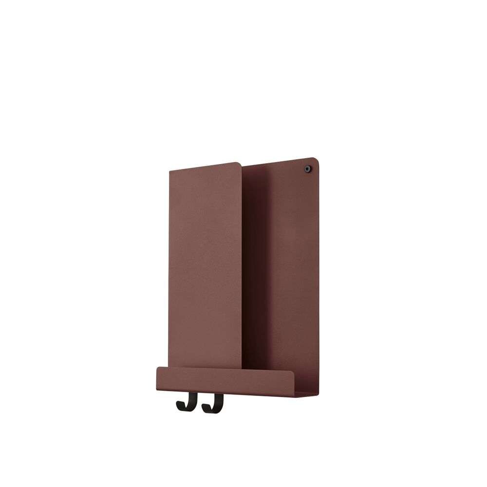 Muuto - Folded Shelves 29,5x40 Deep Red Muuto