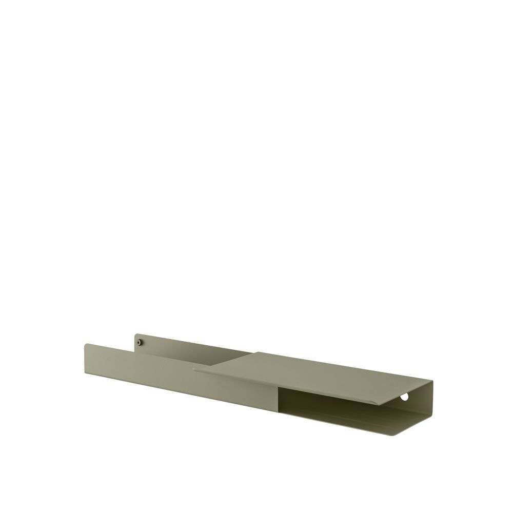 Muuto – Folded Shelves Platform 62×5,4 Olive Muuto