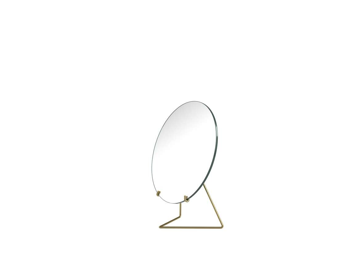 Moebe – Standing Mirror Ø20 Brass Moebe