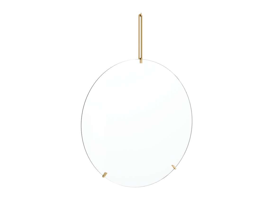 Moebe – Wall Mirror Ø70 Brass Moebe