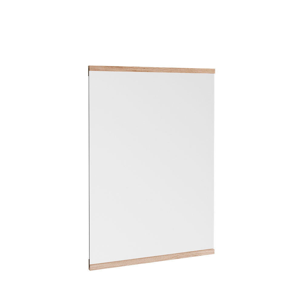 MOEBE Rektangulært veggspeil 50 x 70 Oak