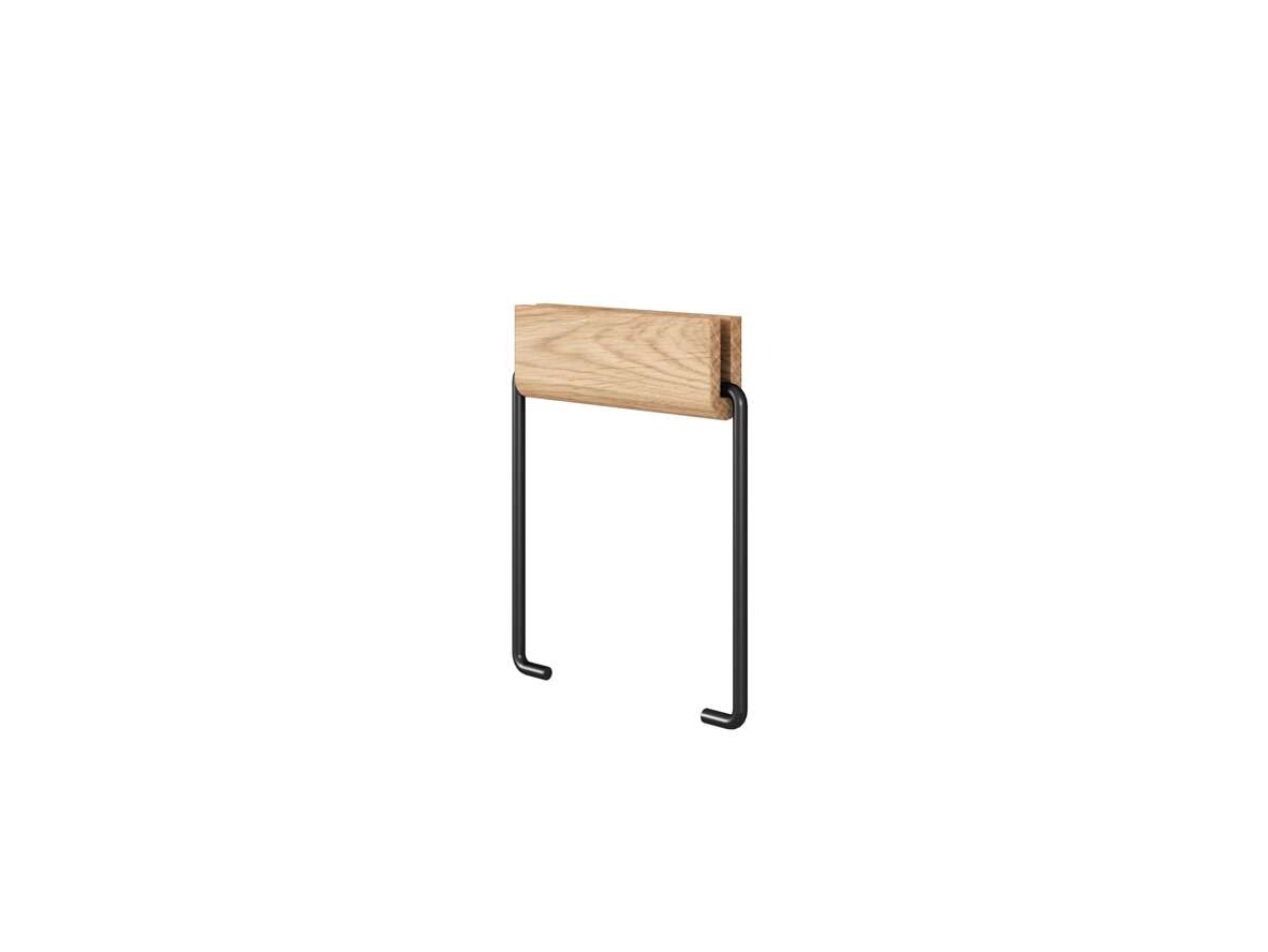 Moebe – Toilet Roll Holder Oak/Black Moebe