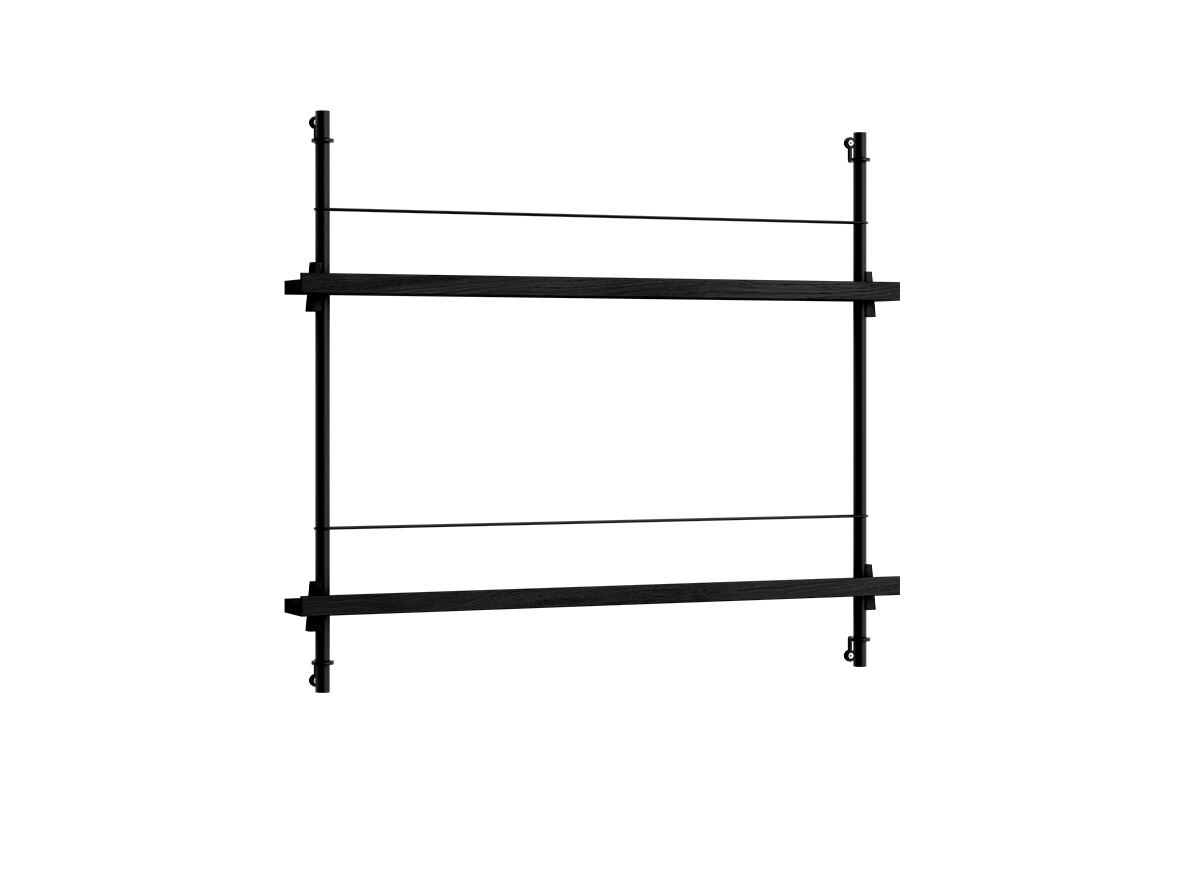 Moebe – Magazine Shelving Black/Black