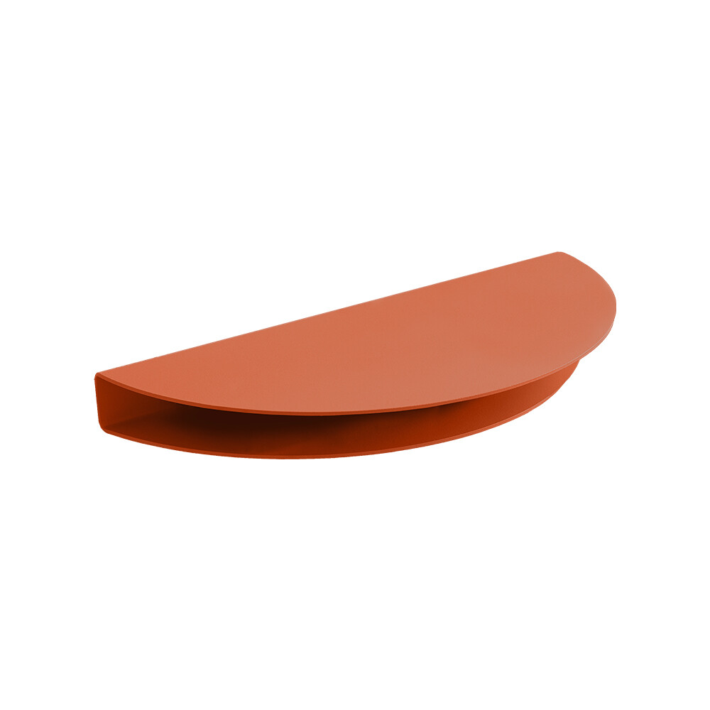 Moebe - Half Moon Shelf Regal Large Terracotta