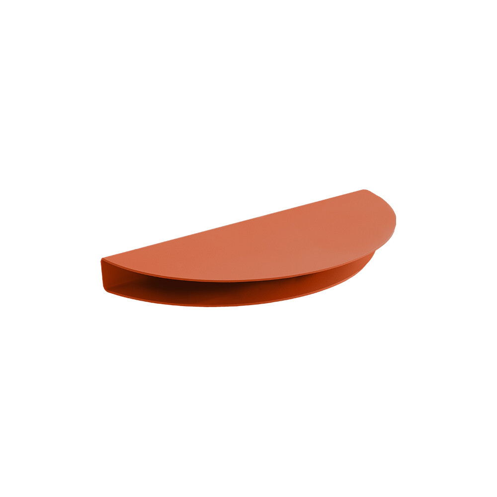 Moebe - Half Moon Shelf Regal Small Terracotta