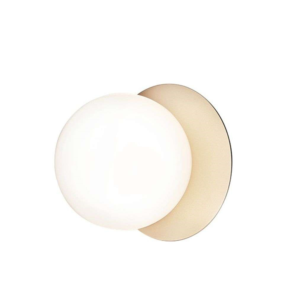Nuura - Liila 1 Large Vegglampe/Loftlampe Nordic Gold/Opal White