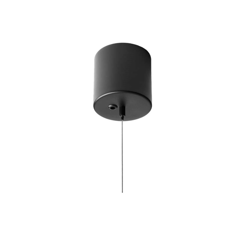 Nuura – Ceiling Cup Ø9 Black Wire Nuura