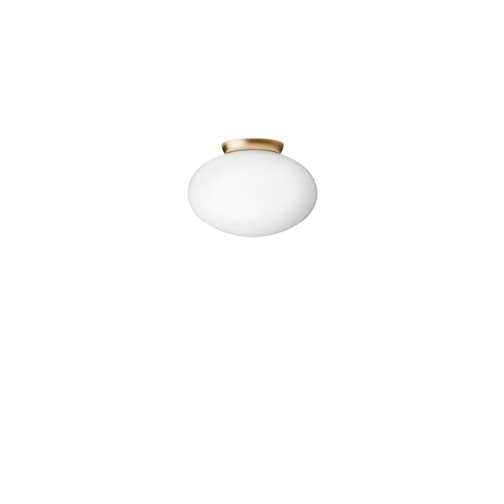 Nuura – Rizzatto 301 Vägg-/Plafond Satin Brass/Opal Nuura