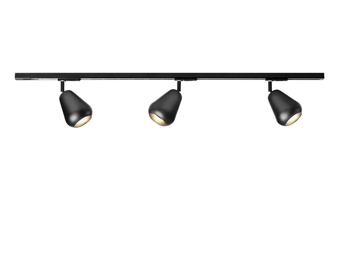 Nuura – Anoli Spot Track 3 Plafond Black/Black