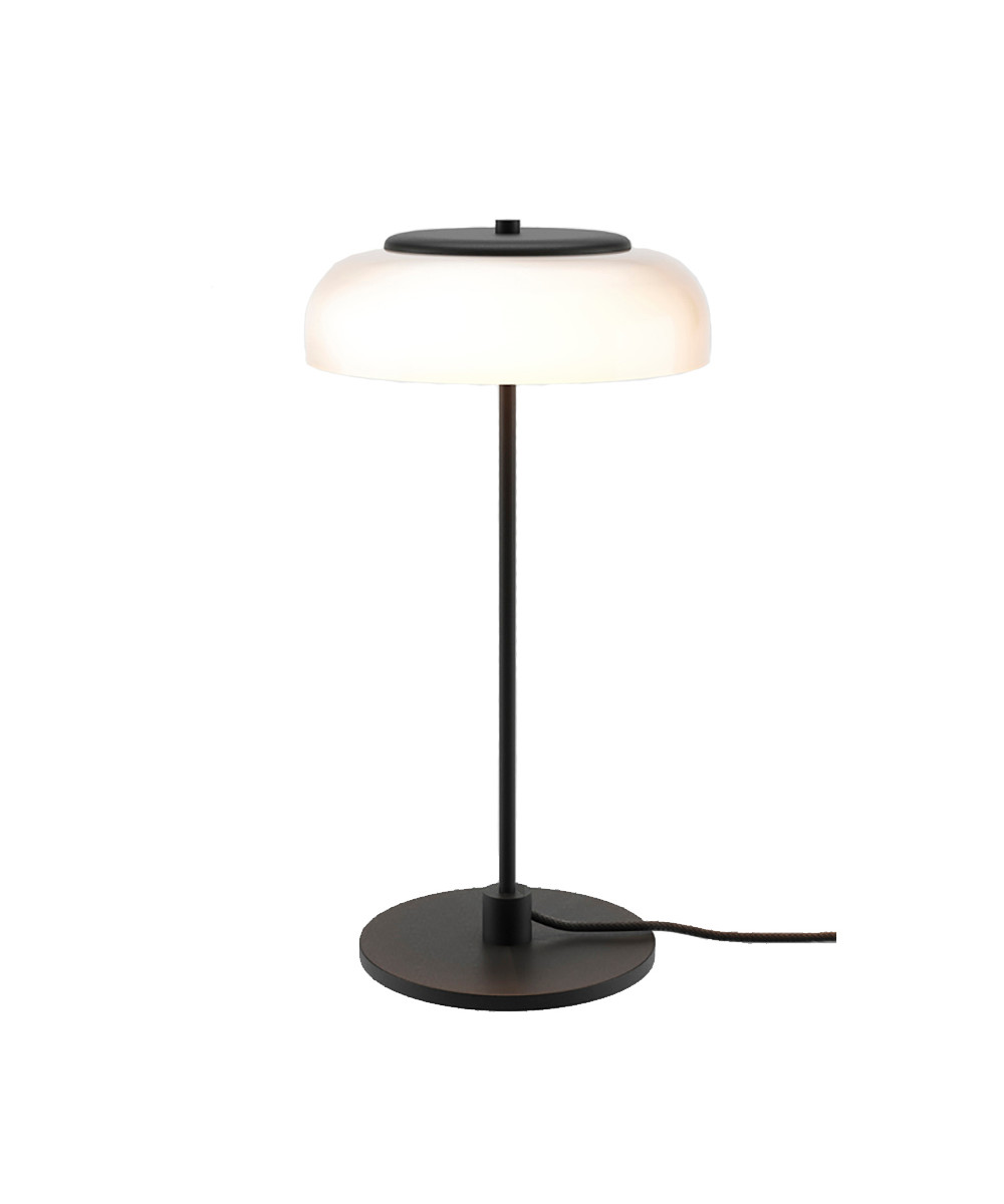 Nuura Blossi Bordlampe Black/Opal White