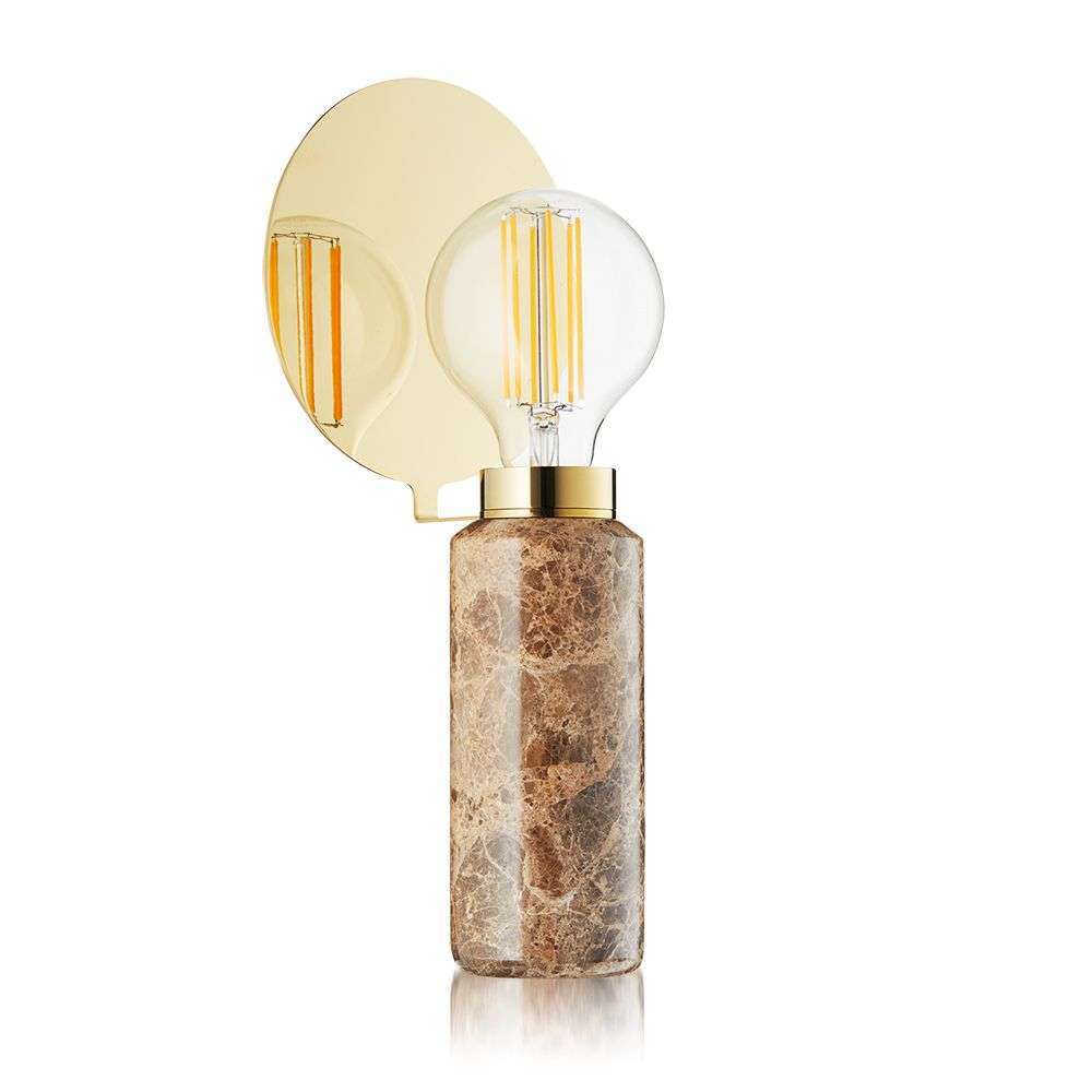 10: Design By Us - Blindspot Bordlampe Brown Marble
