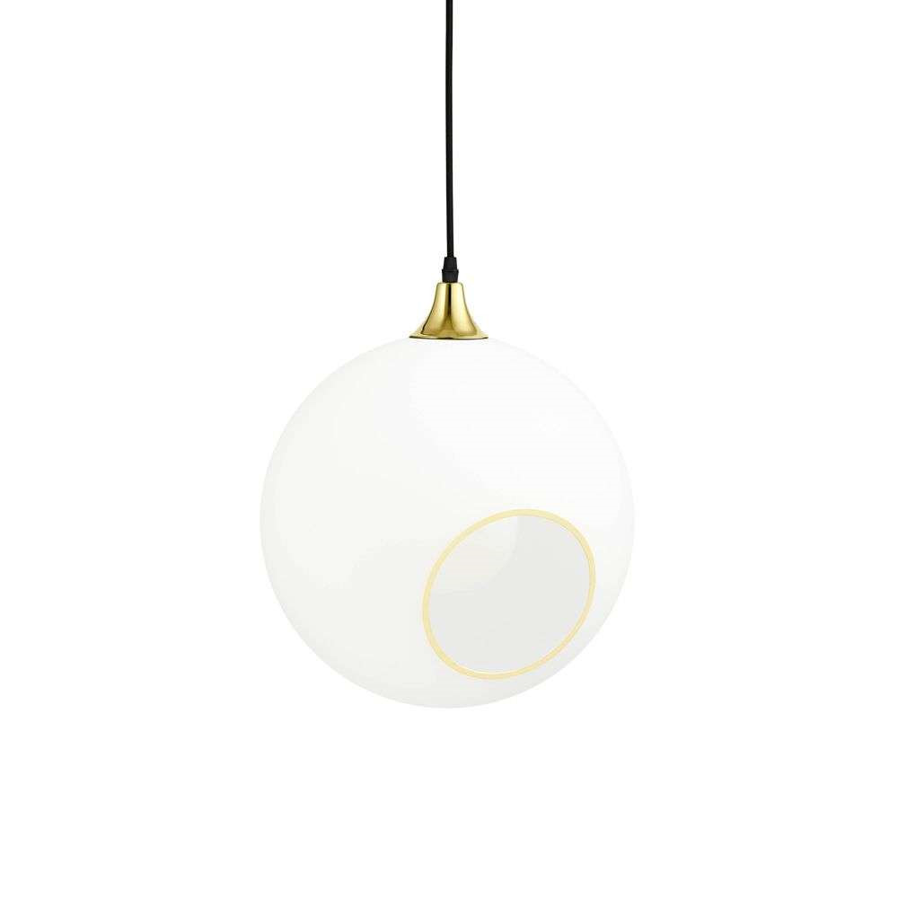 Design By Us – Ballroom Taklampa XL Snow White m/Gold Sockel