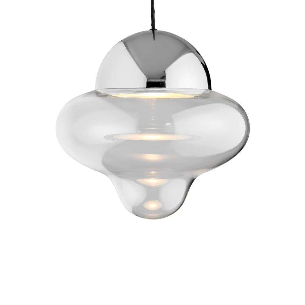 Design By Us – Nutty XL Taklampa Clear/Chrome