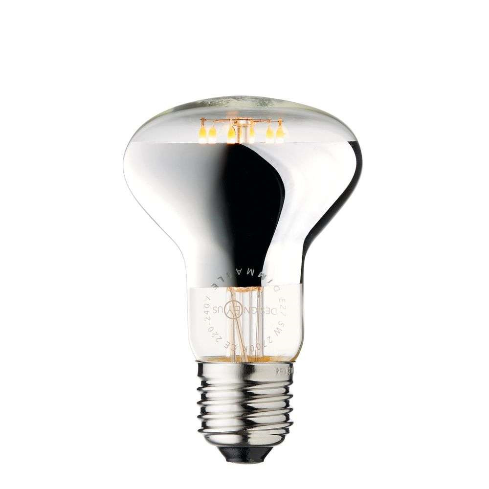 Design By Us – Päronlampa LED 5W (400lm) Reflector R63 Dim. E27