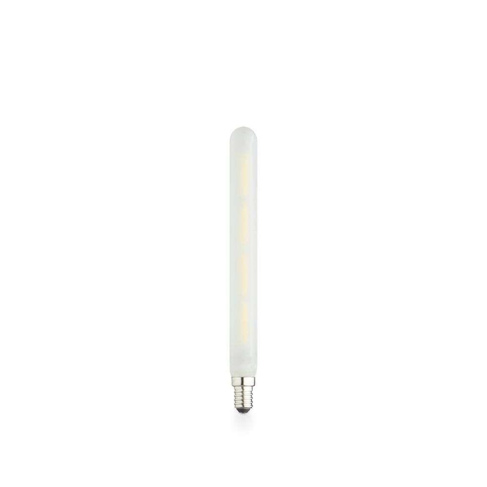 Design By Us – Päronlampa LED 4,5W Tube Bulb 210 Frosted Dim. E14