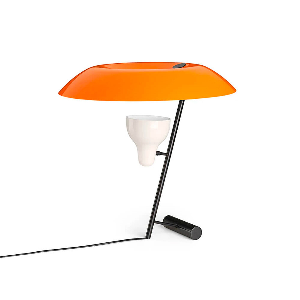 Astep – Model 548 Bordslampa Dark Burnished Brass/Orange