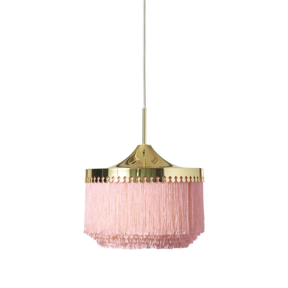 Warm Nordic Fringe Pendel Ø30 Pale Pink