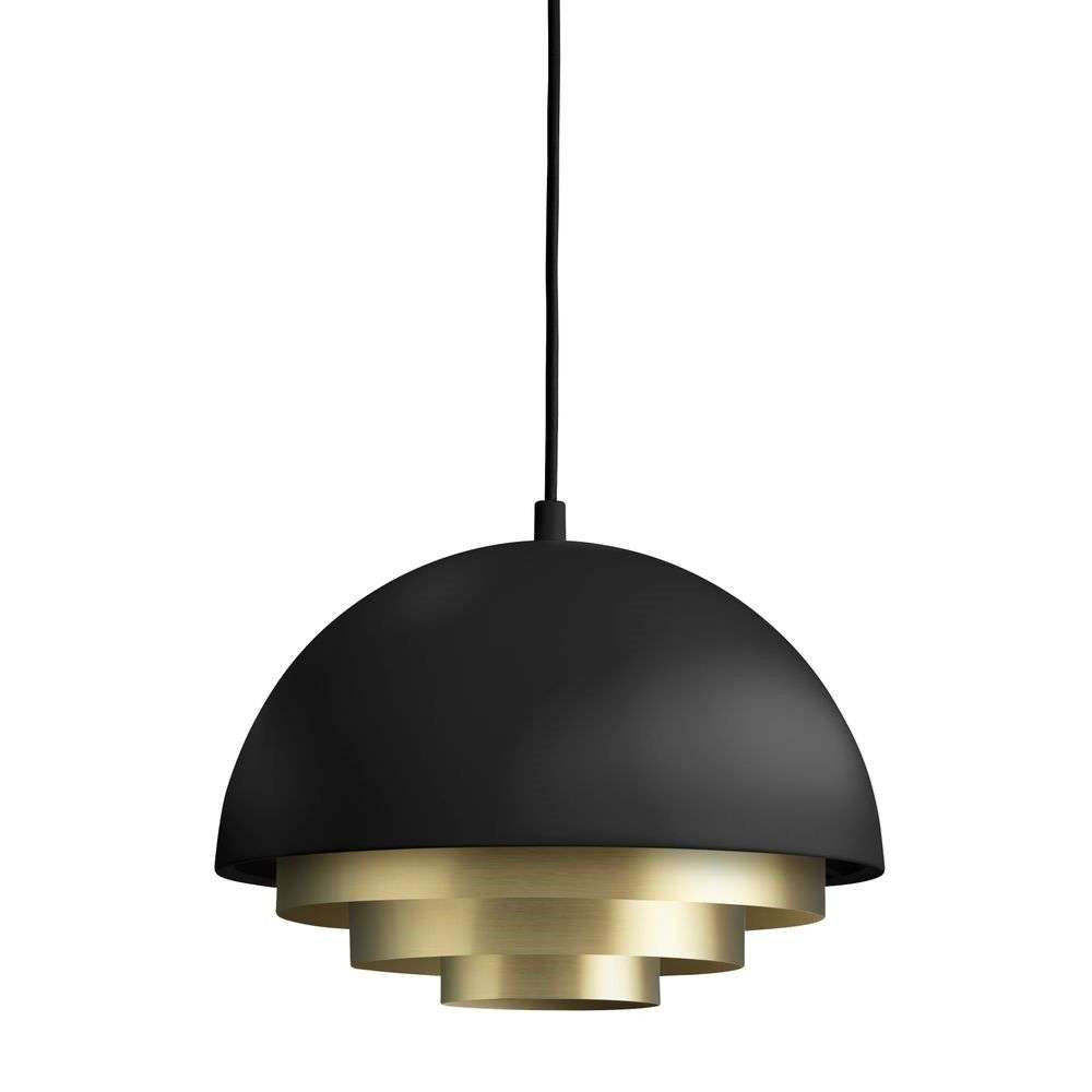 Warm Nordic – Milieu Colour Mini Taklampa Black/Brass