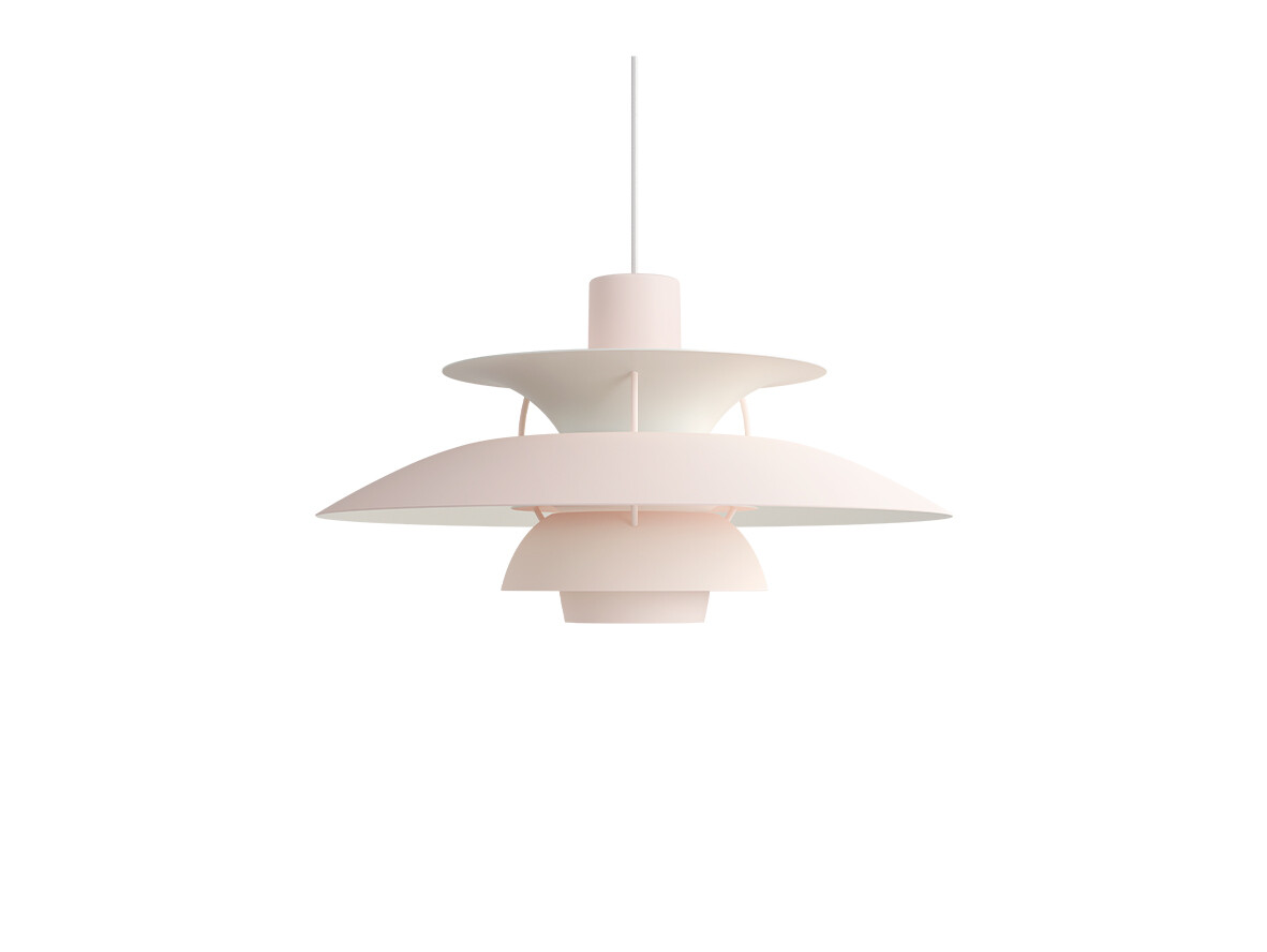 Louis Poulsen – PH 5 Taklampa Monochrome Pale Blush