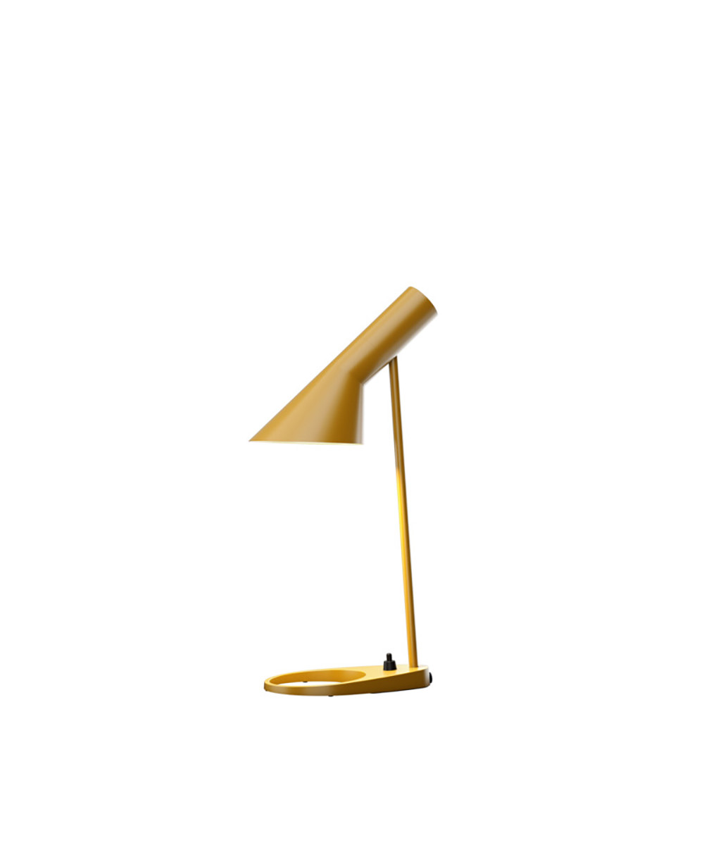 Louis Poulsen AJ Mini Bordlampe Yellow Ochre